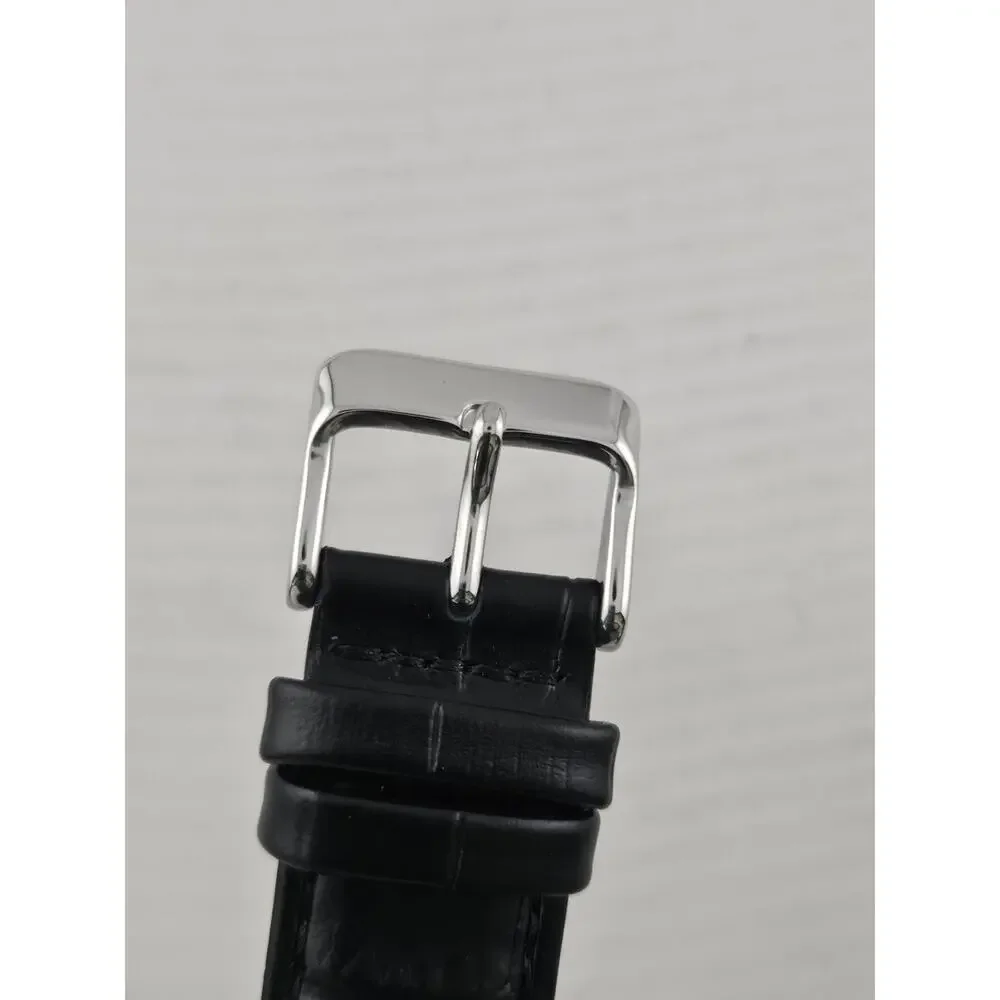 Vintage Mens Eddie Bauer Swiss Tritium Watch Backlight Leather New Band Runs